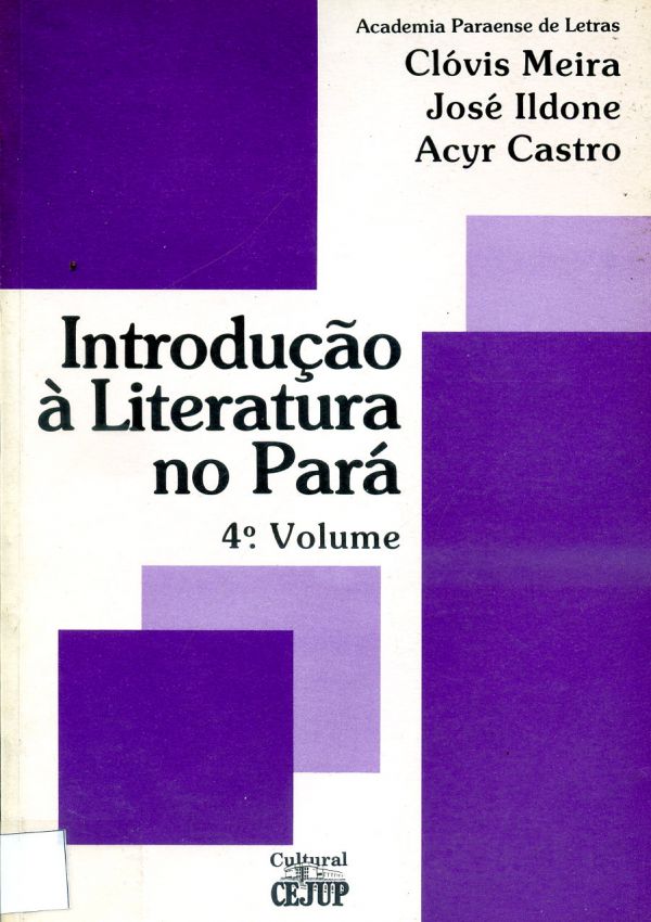 Introdução à Literatura no Pará - 4º volume - 800 MEI